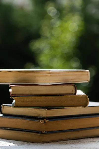 Stack of old books — Stock Photo, Image