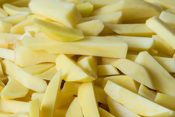 Raw sliced potato — Stock Photo, Image