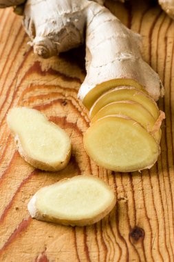 dilimlenmiş zencefil