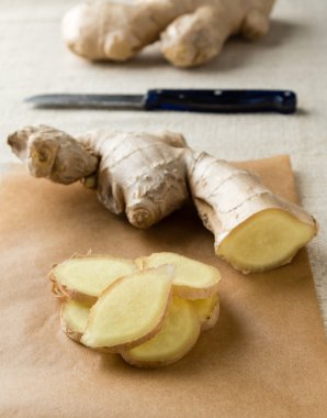 dilimlenmiş zencefil