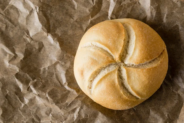 Rund smörgås bun — Stockfoto