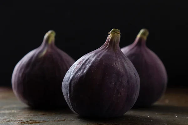 Tre fichi naturali — Foto Stock