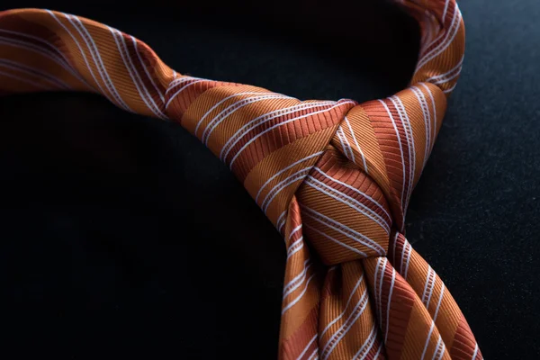 주황색 넥타이 매듭 — 스톡 사진