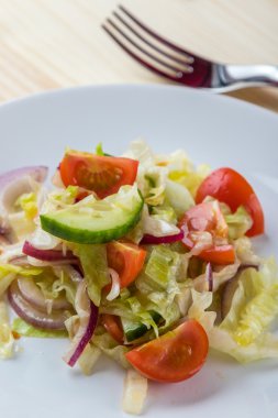 rustik sebze salatası