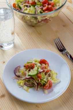 rustik sebze salatası