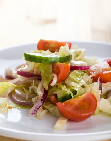 Rustic vegetable salad — Stock Photo, Image