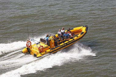 Den Haag, Hollanda - bir sürat teknesi yolculuk