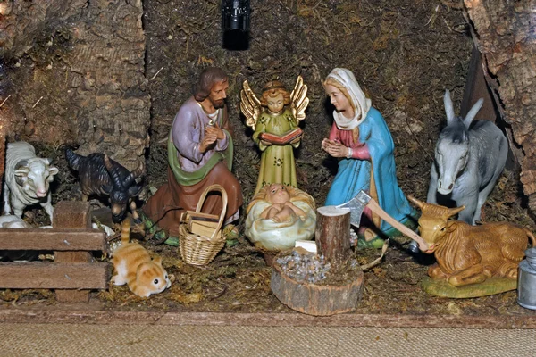 Weihnachten - Krippe — Stockfoto