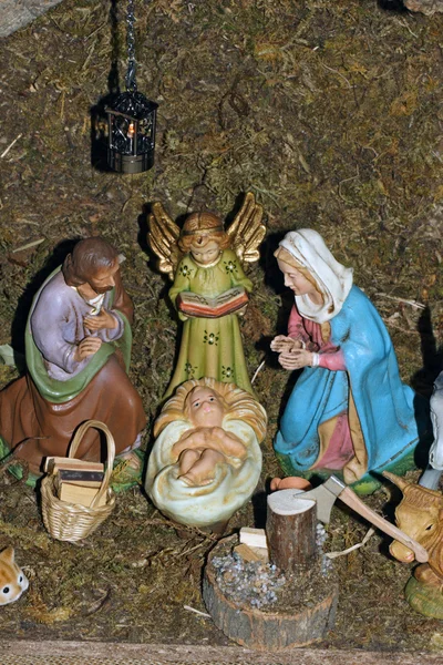 Weihnachten - Krippe — Stockfoto