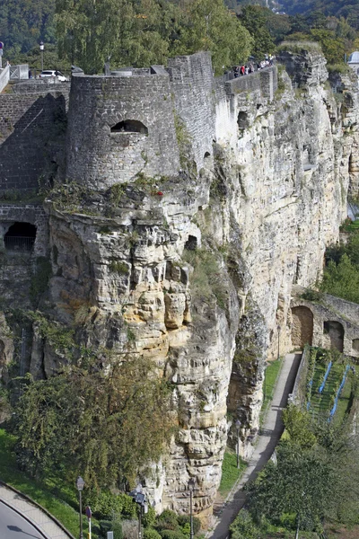 Luxembourg - Bock promontory — Stock Photo, Image