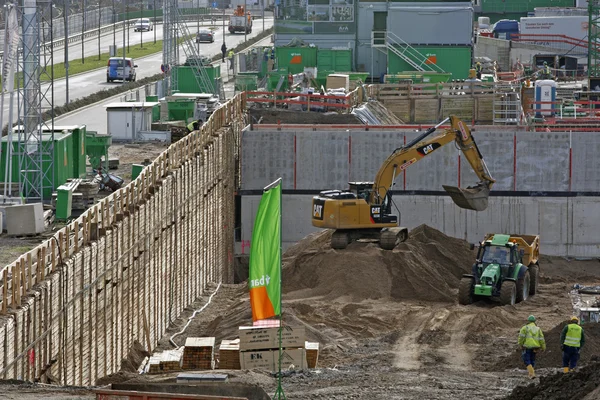 Dusseldorf, Germania - boom edilizio — Foto Stock