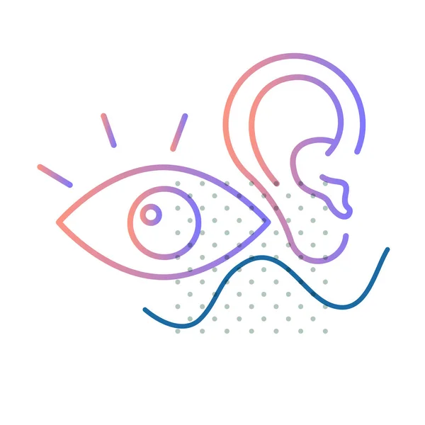 Vestibular Sensory System Icon Eps File — 图库矢量图片