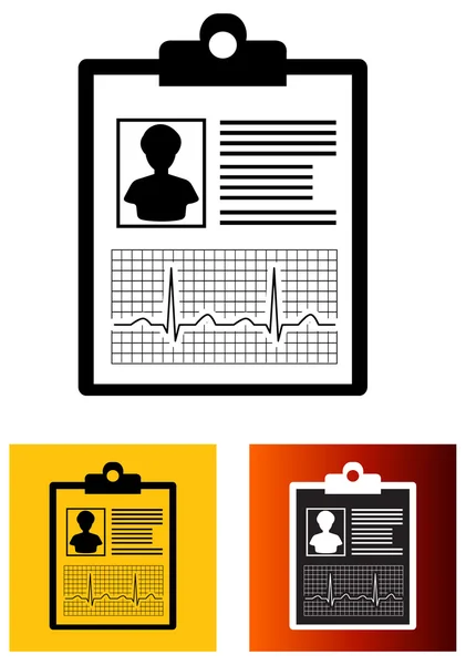 Medisch rapport — Stockvector