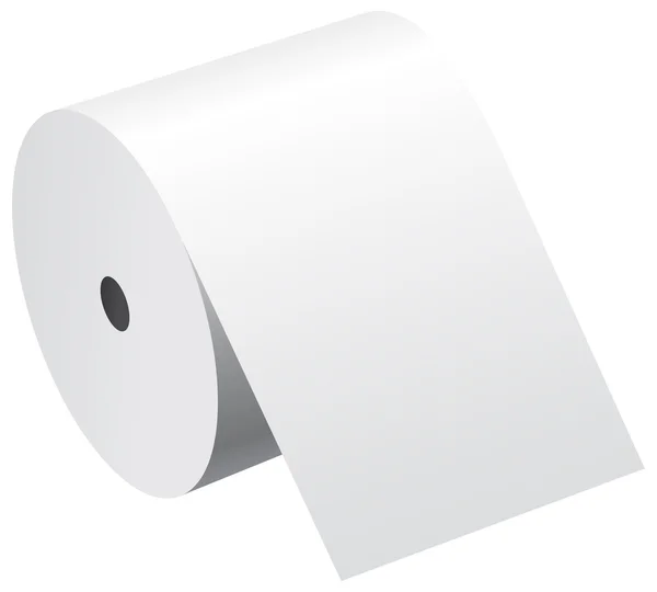 Papier Roll pictogram — Stockvector