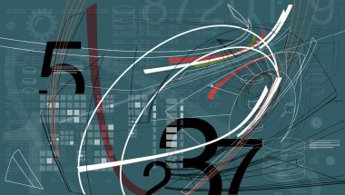 Teknoloji güç arka plan