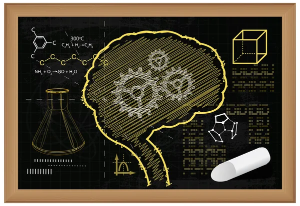 Educación Resumen Ilustración — Vector de stock