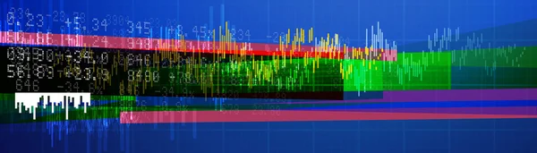 Stock Market Abstract Banner Background