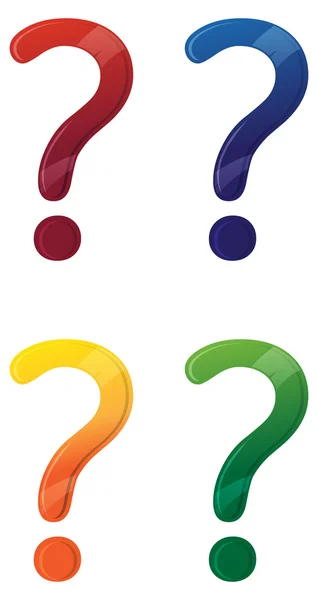 Icon - Question Mark - Illustration — Stock Vector