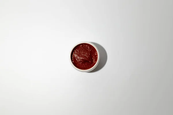 Molho Vermelho Picante Feito Pimenta — Fotografia de Stock