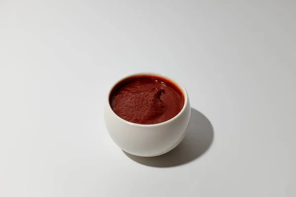 Red Spicy Sauce Made Pepper — Zdjęcie stockowe