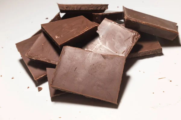 Sweet Chocolate Milk Chocolate Dark Chocolate Delicious Chocolate — Stock Photo, Image