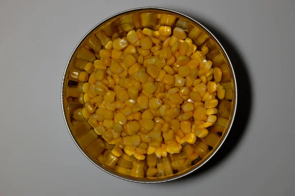 Sweet Corn Canned Corn Corn Kernels — Stockfoto