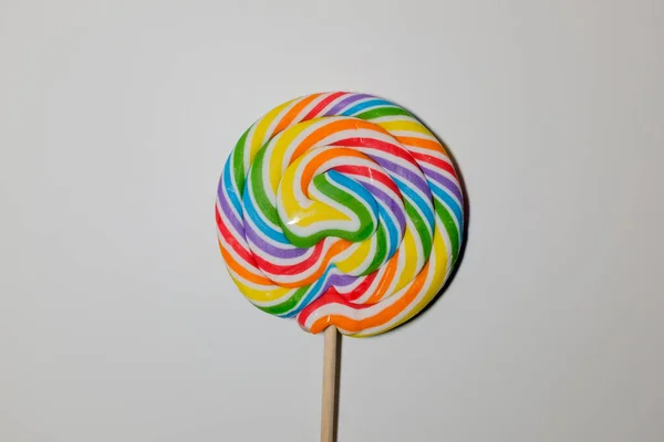 Swirl Lollipops Sweet Lollipops Large Lollipops — Stockfoto