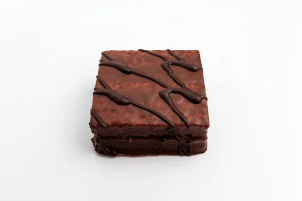 초콜릿 케이크 초콜릿 케이크 디저트 — 스톡 사진