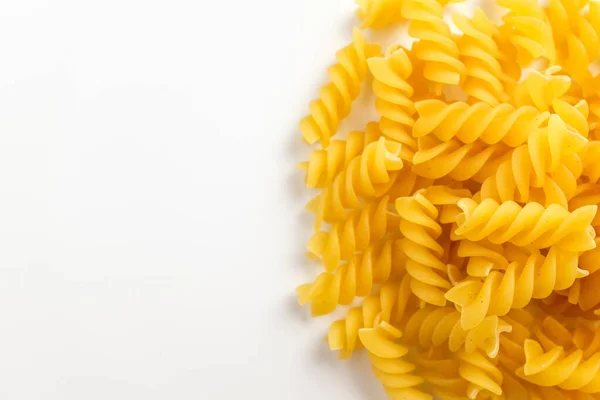 Short Pasta Fujili Fusilli Pretzel Shape Pasta —  Fotos de Stock