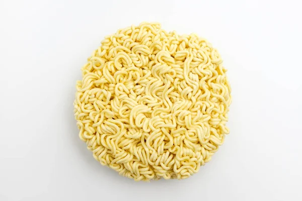 Instant Ramen Winding Side Flour Noodles — Foto Stock