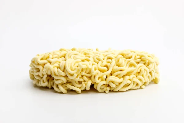 Instant Ramen Winding Side Flour Noodles — Zdjęcie stockowe