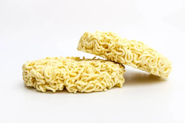 Instant Ramen Winding Side Flour Noodles — Zdjęcie stockowe