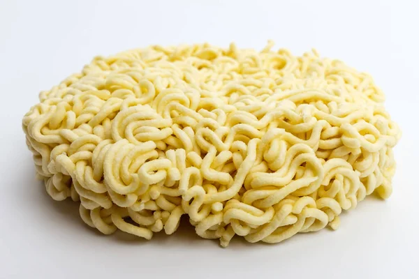 Instant Ramen Winding Side Flour Noodles — Zdjęcie stockowe