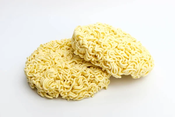 Instant Ramen Winding Side Flour Noodles — Zdjęcie stockowe