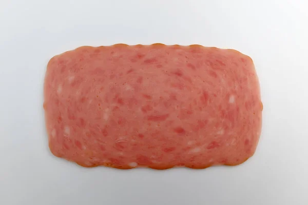 Schinken Mit Knoblauchgeschmack Fettschinken Sandwich Schinken — Stockfoto