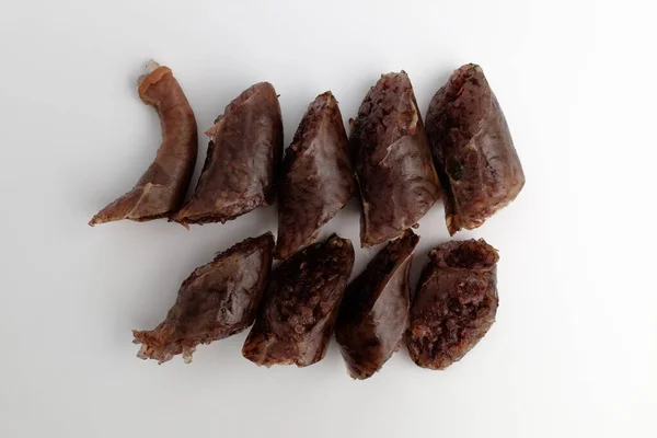 Їжа Виготовлена Свинячих Кишок Улюблена Їжа Кореї — стокове фото