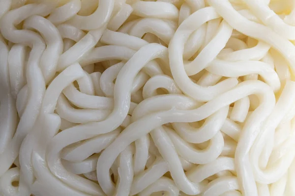 Noodles Made Flour Firm Soft Noodles Japanese Udon Noodles — Φωτογραφία Αρχείου