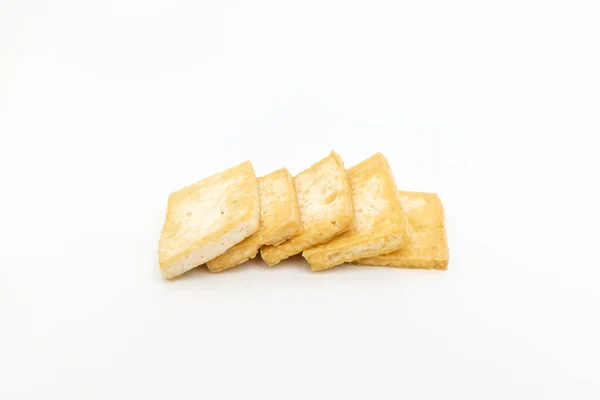 Coalhada Feijão Tofu Grelhado Alimentos Consumidos Com Acompanhamentos Acompanhamentos — Fotografia de Stock
