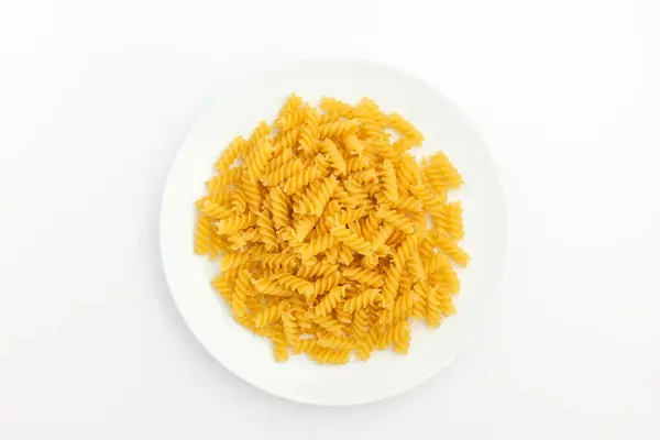 Pasta Ingredients Spiral Flour Noodle Italian Food — Stock Photo, Image