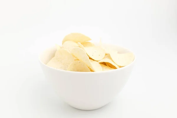 Potato Chips Salty Sweets Potato Flavor Cookies Long Container — Stockfoto