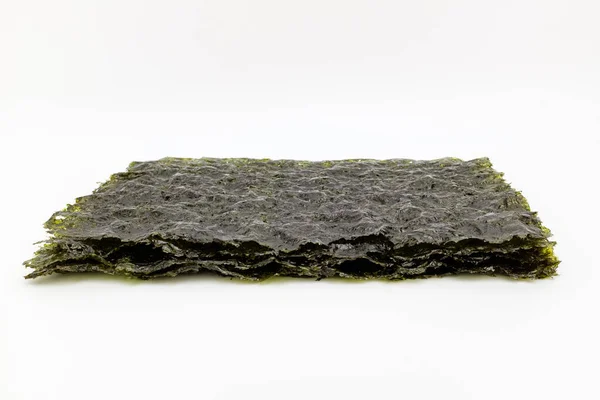 海草はアジアでよく食べられる 油でローストされた海藻 おかず — ストック写真