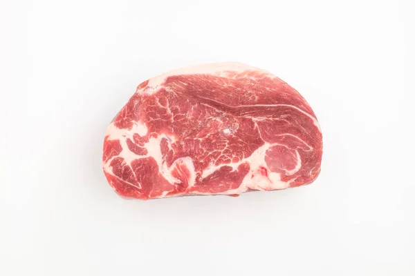 Pescoço Porco Perna Porco Carne Grossa Carne Vermelha Carne Fresca — Fotografia de Stock