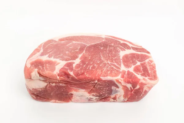 Pescoço Porco Perna Porco Carne Grossa Carne Vermelha Carne Fresca — Fotografia de Stock
