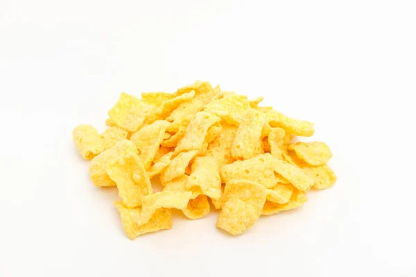 Sweet Corn Sweet Corn Chips Yellow Square Sweets — Stock Fotó