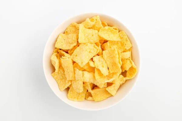 Sweet Corn Sweet Corn Chips Yellow Square Sweets — Stock Fotó