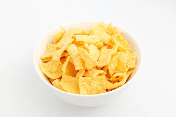 Zuckermais Zuckermais Chips Gelbe Quadratische Süßigkeiten — Stockfoto