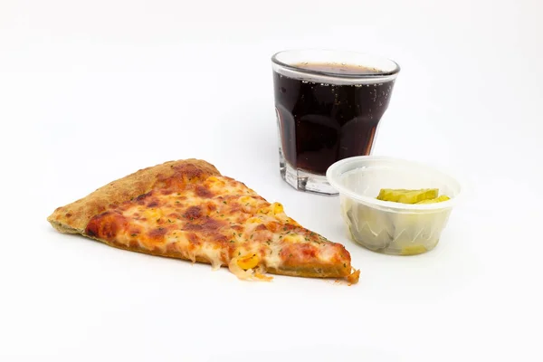 Italian Cheese Pizza Italian Food American Pizza Pizza Set — Stockfoto