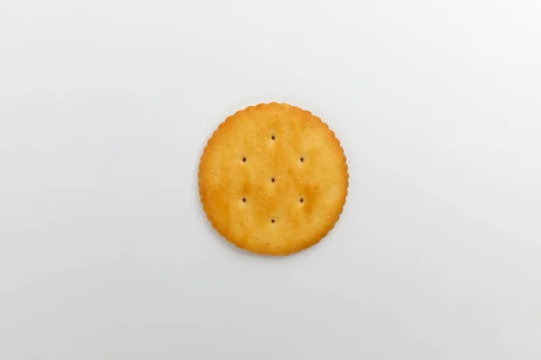 Postre Crujiente Galletas Hechas Harina Snack Galletas Con Sal — Foto de Stock