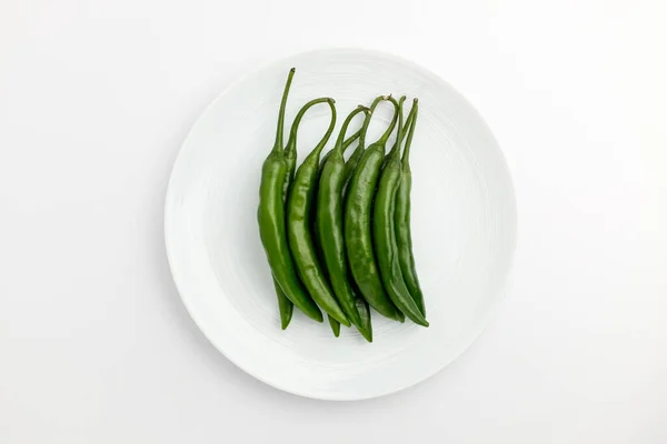 在韩国种植的辣红辣椒 辣椒调料 辣蔬菜 — 图库照片