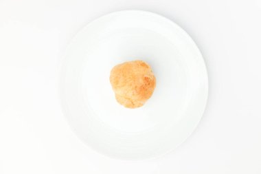 Dondurmalı kremalı pasta. Yumuşak tatlı. Kurabiye ve kremalı ekmek